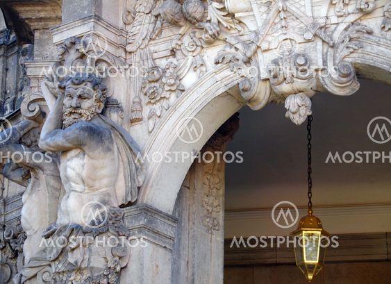 Part of arch