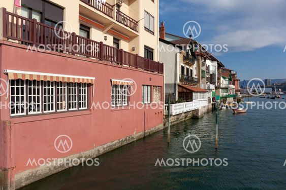 Houses of Pasaia, Gipuzkoa, Spain