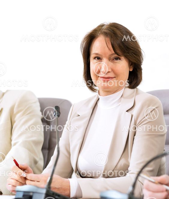 Portrait of a senior businesswoman
