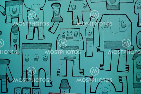 Abstract cartoon background