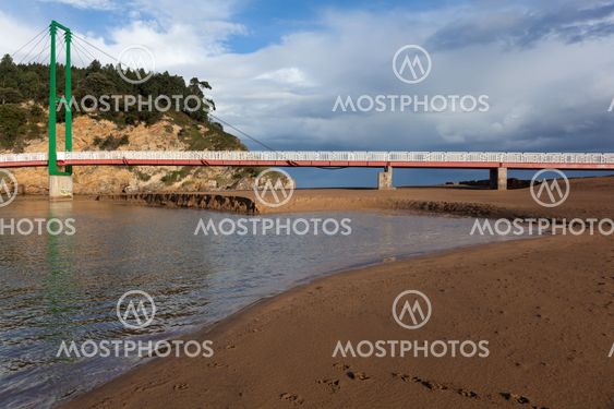 Bridge in Muskiz, Bizkaia, Spain