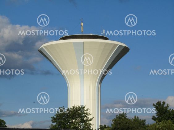 The water tower in Bjuv