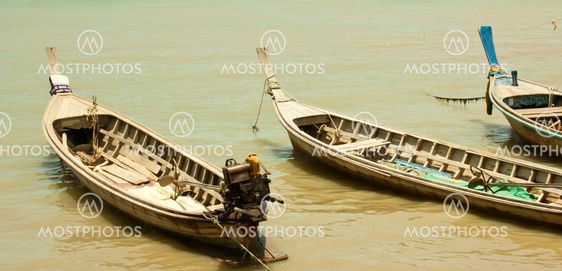 Local fishing boats.