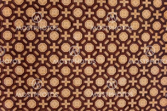 Background with Crosses and Octagons