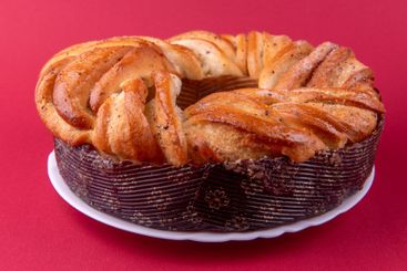 swedish cake with cardamom. Kanelbulle, swedish homemade...