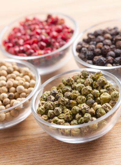 various colourful pepper