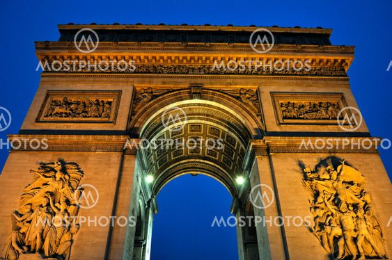 Paris - France Arc de Triomphe