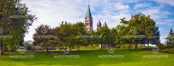 Peace Tower at 8:30