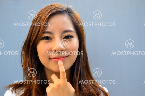 Beautiful young asian woman