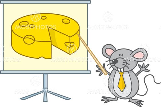 Mouse businessman