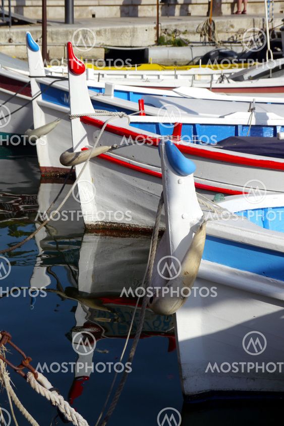 boats in harbor