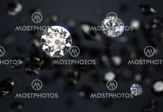 black and white diamonds on a dark abstract background