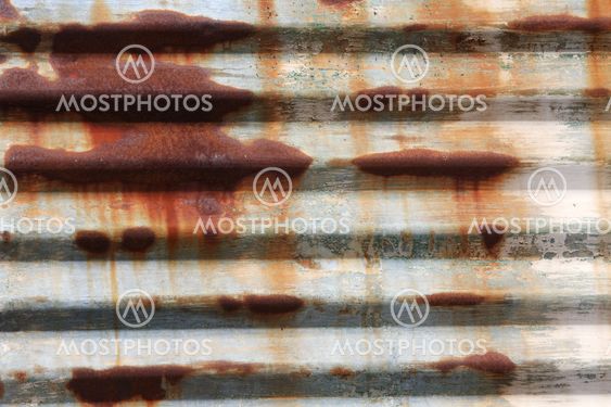 Bølgepap Metal Rust