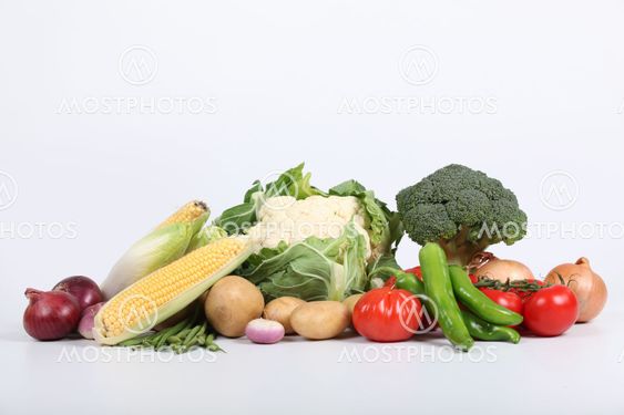 close-up of vegetables