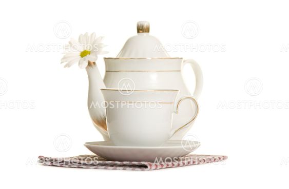 Teapot and teacup