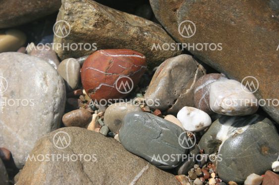 Rocks and pebbles