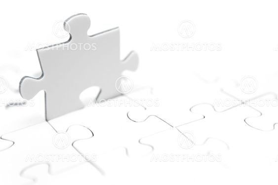 Standing Jigsaw Piece