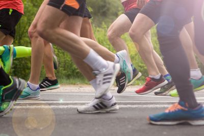 RUNNER -  group of runners.