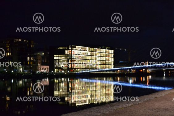 The library of Drammen, Norway