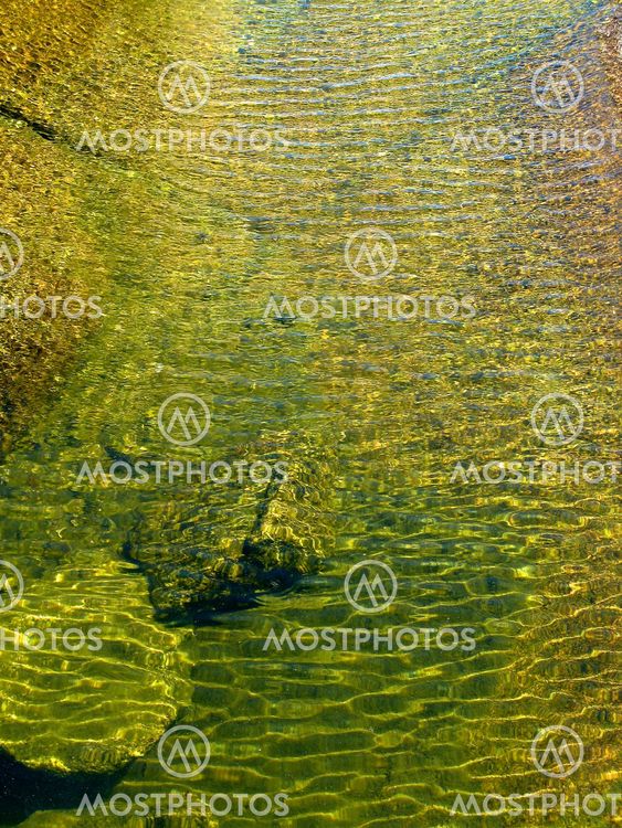 Colored Sea Water