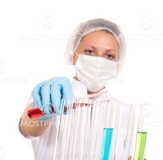scientist working in the laboratory