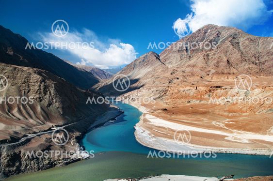 Zanskar and Indus rivers