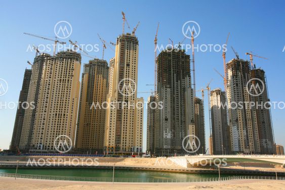 Dubai højhus byggeri