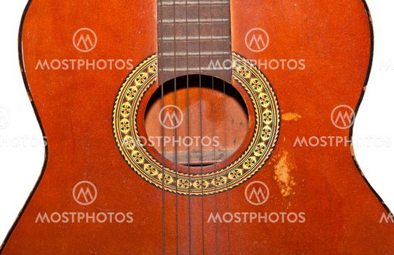 An old guitar.
