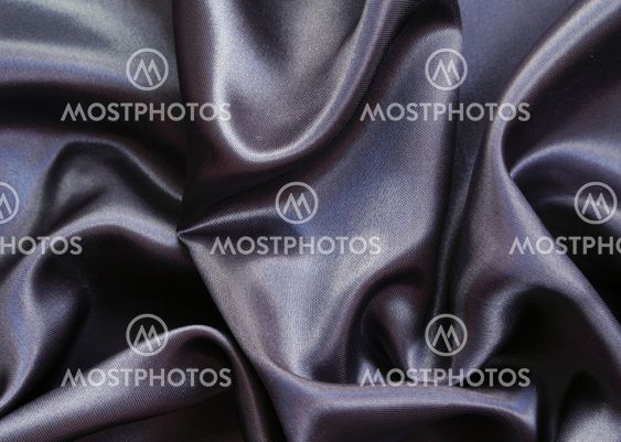 Smooth elegant black silk as background