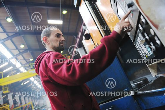 industry workers people in factory