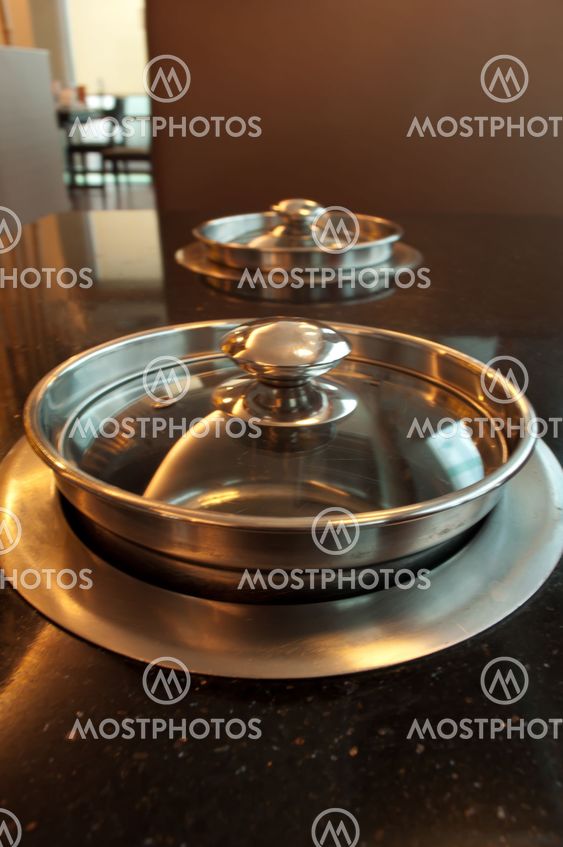 Aluminium pot shabu