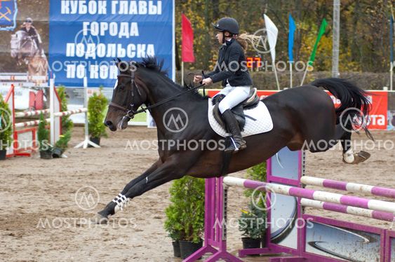 K.Kovaleva ride on horse