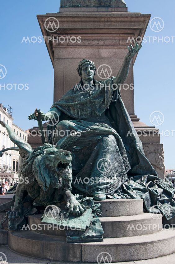 Statue, Venice, Italy