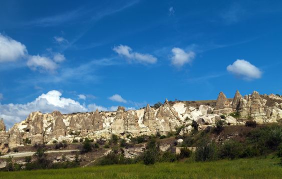 Mountain landscape, Goreme, Cappadocia, Turkey