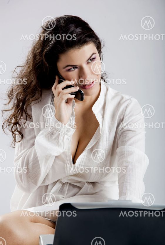 Working on the bed
