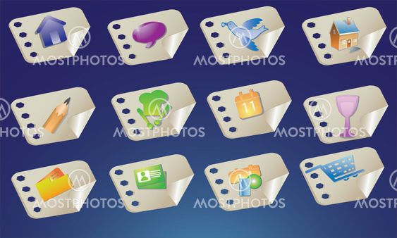 Finance and banking - Set of business icons