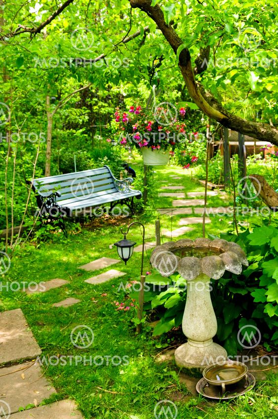 Green garden