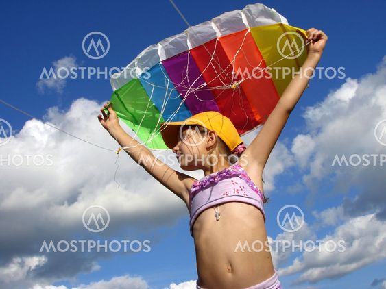 start flying kite