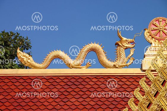 Golden dragon image
