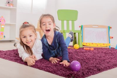 Little girls in the room