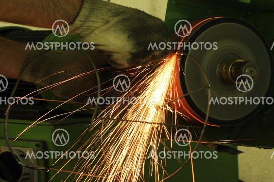 work iron on the background