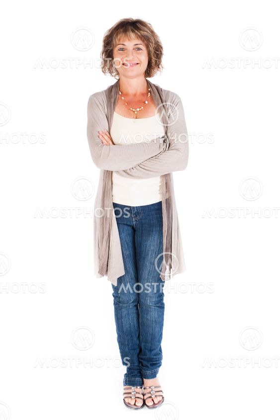 Senior woman in casuals