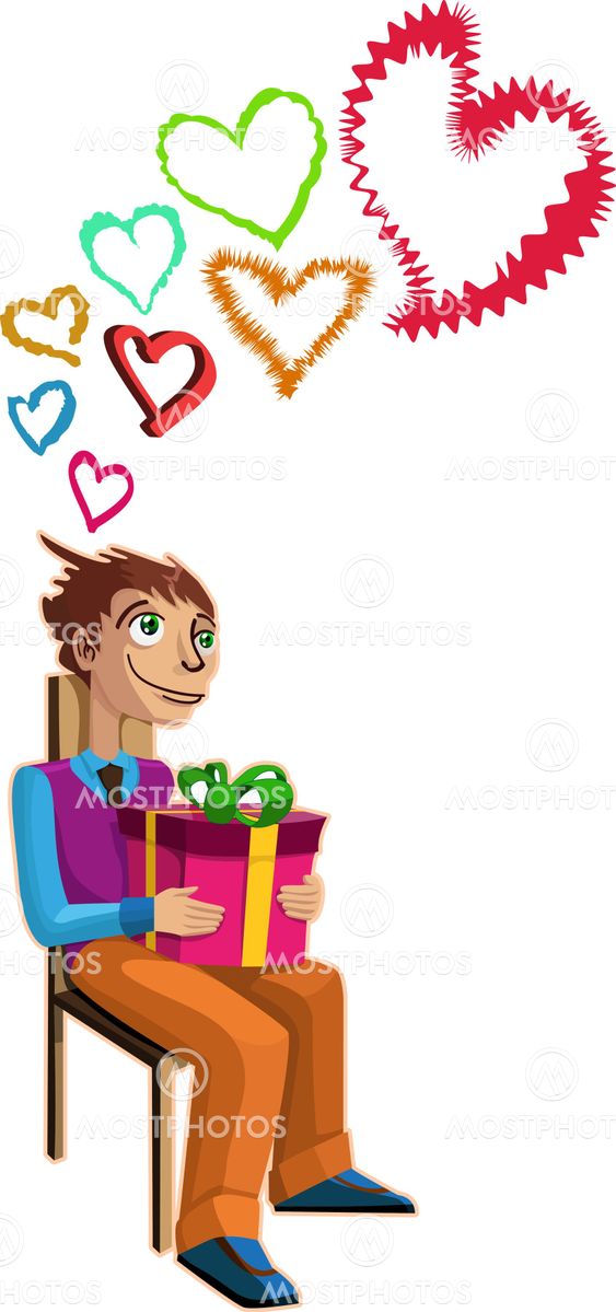 A man thinking about Love