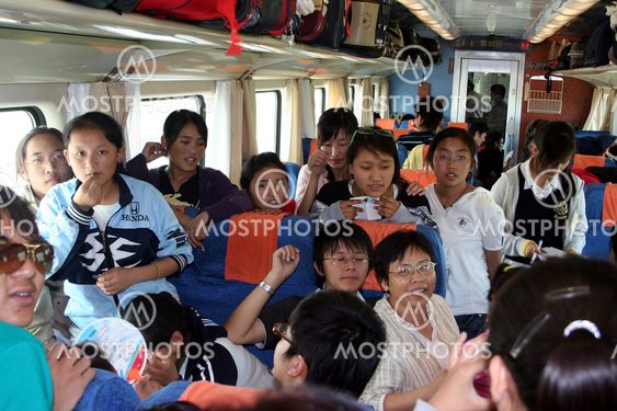 At the train to Lhasa