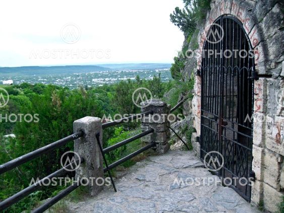 Lermontov's grotto. Pyatigorsk. Caucas