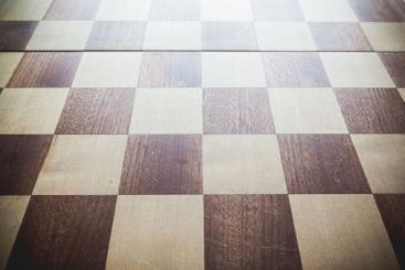 Background with vintage chess board