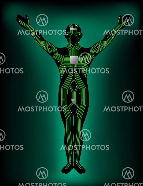 Human electronic circuit