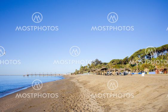 Marbella Beach on Costa del Sol