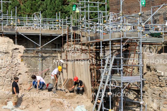 Archaeological excavations