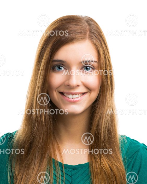 happy young woman